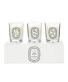 3 votive candles B FI RO WHITE COFFRET